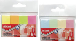 Σελιδοδείκτες Office Products Office Products Χαρτί 20x50mm 4x40 Φύλλα Κρεμαστό Μείγμα Νέον Χρωμάτων