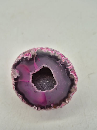 Geode Rosa Achat Kristalle Amethyst