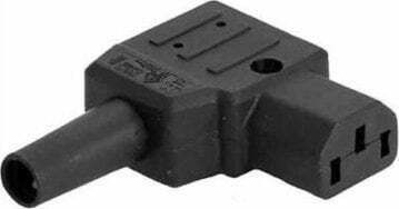 Bachmann Power Connector Gerät G Iec320 C13 10a/250vac Schwarzes