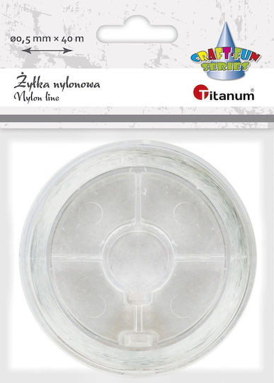 Titanum Fishing Line Transparent 40m / 0.5mm