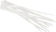 Onnline Plastic Cable Ties x100mm in White Colour (100pcs)
