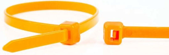 Stabilus Stabilus Kunststoff Kabelbinder in Orangener Farbe (100 Stück) 110196371