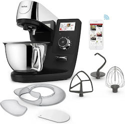 Tefal Icoach Touch 1200W Cu Bol Inox Capacitate 5.5L Neagră