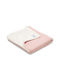 Little Dutch Blanket Blossom Knitted Pink 110x140cm