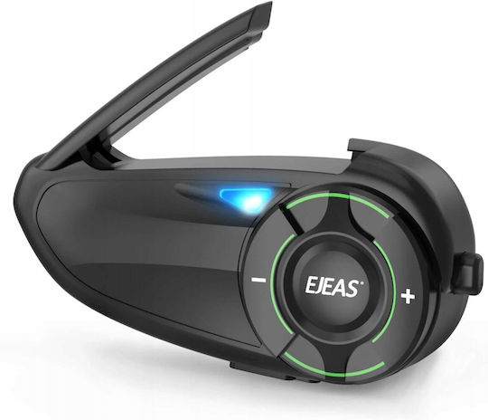 EJEAS Q8 Mesh 3.0 Single Motorcycle Communication System for Helmet with Bluetooth