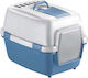 Exacompta Cat Toilet Closed White L55 x W40 x H40cm