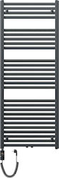 Hydroland Πετσετοκρεμάστρα Μπάνιου 1150x540 444.62kcal/h Γκρι