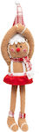 Christmas Plush 17x5x51 A-s Gingerbread Girl 17...