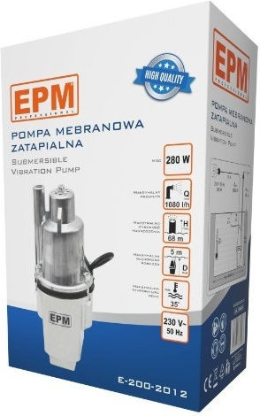 EPM Wasserpumpe 0.37hp E-200-2012