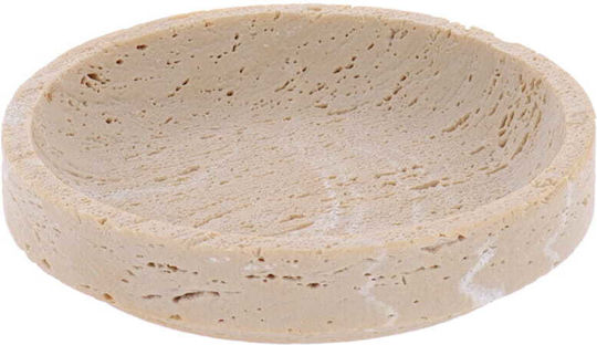 Eurocasa Seifenschale aus Harz Beige