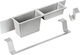 Deante Magnetic Set Accessories Brushed Steel Zzmk011o