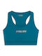 Women's Sports Bra without Padding Petrol Blue