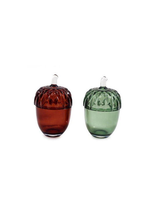 Eichel Weihnachtsbaumschmuck Glasartig 7x11cm Verschiedene Designs oder Farben Eichel Weihnachtsbaumschmuck Glasartig 7x11cm Verschiedene Designs oder Farben