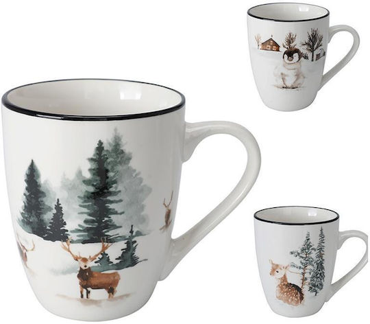 Zaros Christmas Mug L10xW8.5cm. (Μiscellaneous Designs/Colors)