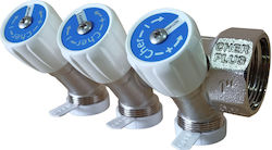 Evo 3/4" 3-Loch Eckiger Cherbros Συλλέκτης