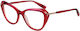 Bulget Eyeglass Frame Butterfly Red BG6499 P04