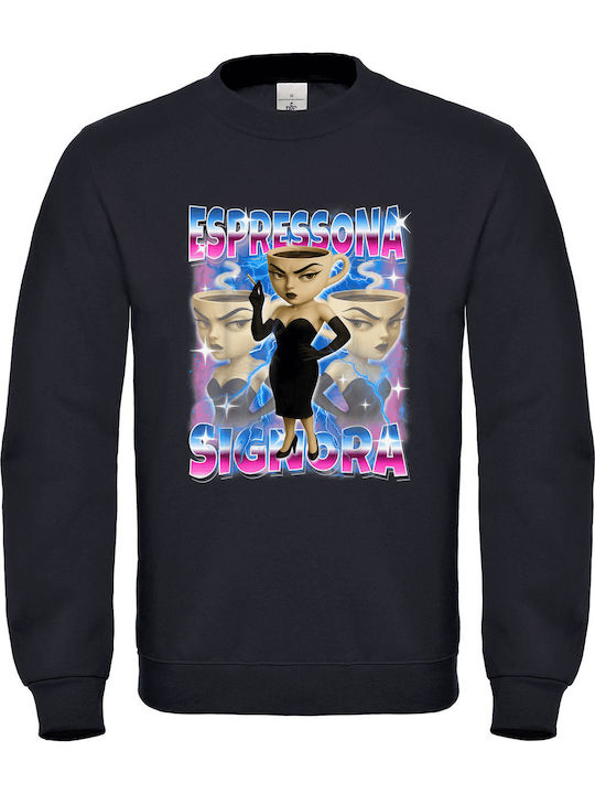 Gildan Детски Суичър Black