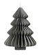 Weihnachtsdekoration Baum 15cm Gray Baum
