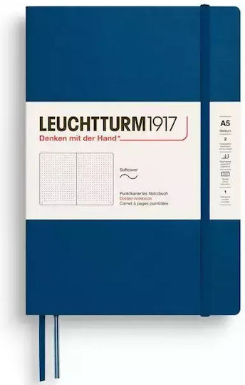 Leuchtturm1917 Leuchtturm1917 Notizbuch A5 Bullet Journal 61 Blätter Blau