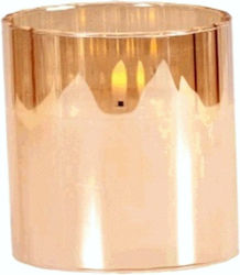 TnS Gray Glass Candle