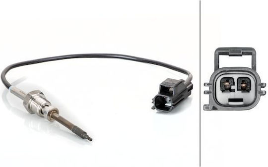 Hella Senzor de temperatură a gazelor de eșapament pentru senzorul de motor al mașinii 495-011