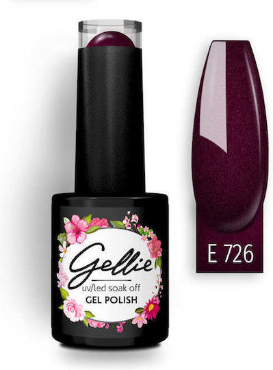 Gellie Halb-permanenter Nagellack 726 mit Glitter 10ml 1Stück