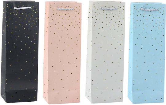 Lean Toys Paper Bag for Gift Gold 35x9x12cm.