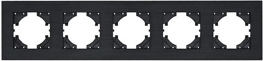 Evripos Horizontal Frame 5 Positions Black Bassiakos