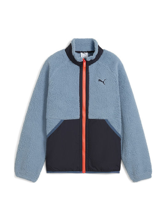 PUMA Детско Спортно Яке Синьо