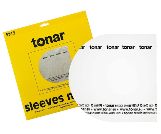 Tonar Θήκη για Βινύλιο LP – 10” Nostatic inner sleeves 40 MU
