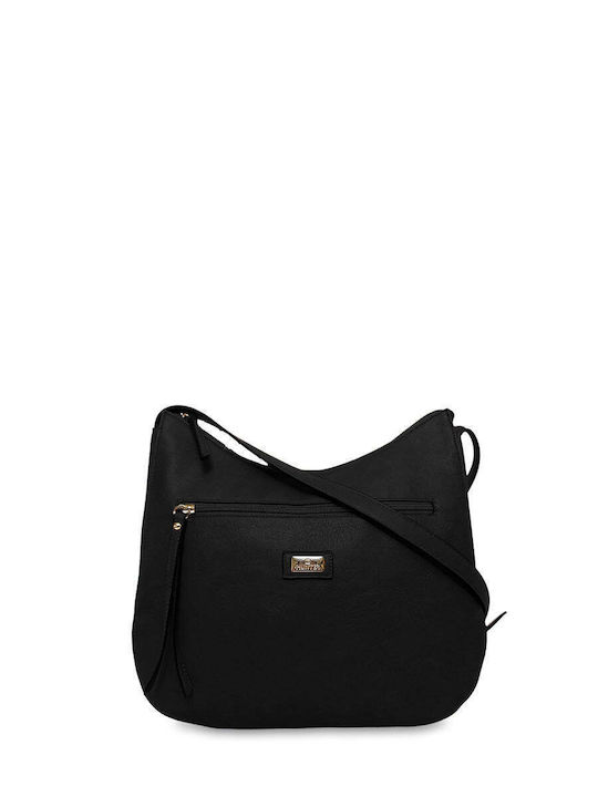 Women's Bag Shoulder Hobo Desert Black