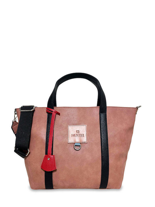 Women's Shoulder Tote Bag Safari Salmon