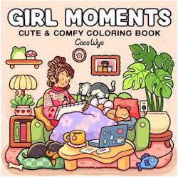 Colouring Book Girls 21x21cm