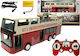 Lean Toys Bus Remote Controlled R C 2.4g Ferngesteuertes Auto