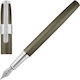 Cerruti Calligraphy Fountain Pen Green with Green Ink