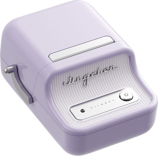 Niimbot B21 Pro Elektronischer Etikettendrucker 1 Zeile mit Bluetooth Lila