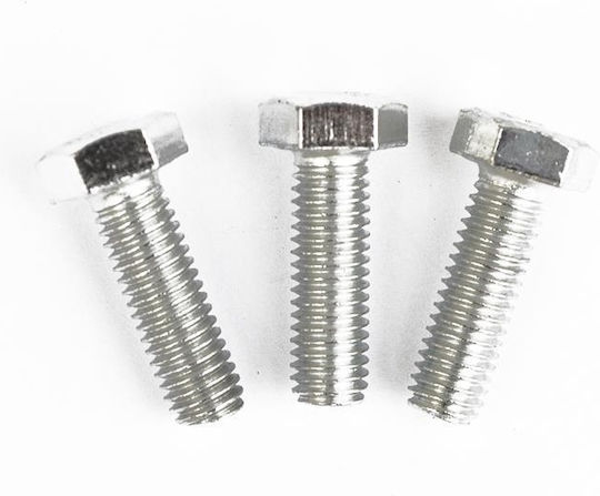 Metal Screw Hexagon DIN 933 with Diameter M16 and Length 70mm 40pcs Olopasi