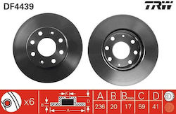 Trw Brake Disc Df4439
