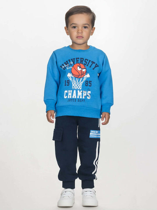Joyce Kids Sweatpants Set Royal Blue