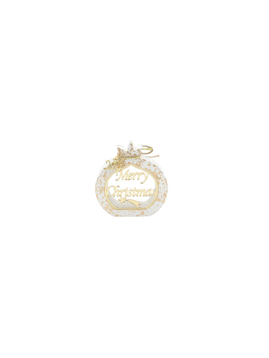 Makwedding Hanging Lucky Charm Pomegranate White Ceramic 2026 1pcs