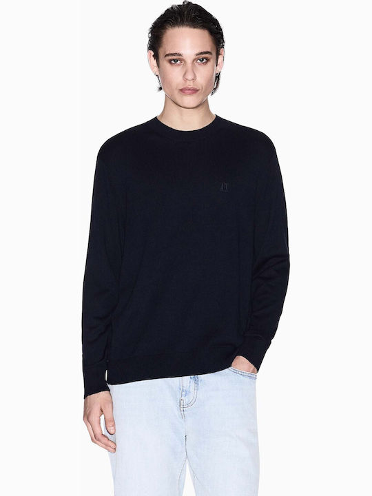 Armani Exchange Πουλόβερ Μπλε