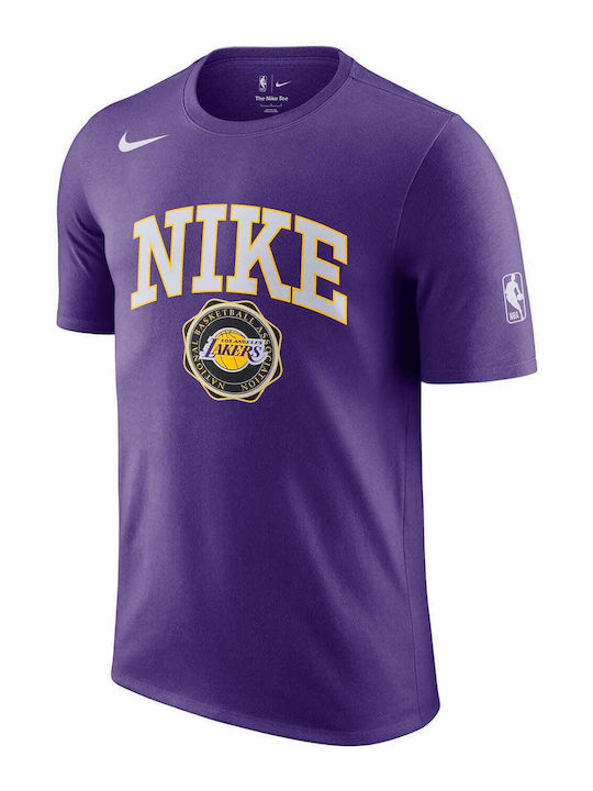 Nike Nba Los Angeles Lakers Тениска Purple
