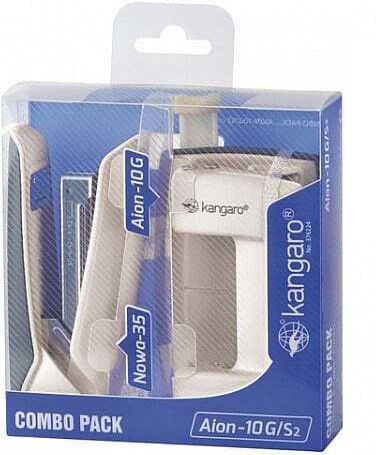 Heftgerät Set Nowa-35 + Karfomatik Aion-10g Box Hänger Weiß