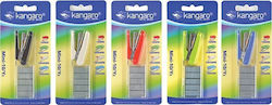 Kangaro Büroklammern Mini-10/y2 Heftgerät Συρράπτει Έως 10 Φύλλα Blister Μείγμα Χρωμάτων Kangaro Büroklammern Mini-10/y2 Heftgerät Συρράπτει Έως 10 Φύλλα Blister Μείγμα Χρωμάτων
