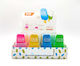 Pencil Sharpener Eraser Ice Cream 4 Colors 1 Piece