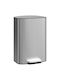HomCom Waste Bin Made of Inox Steel Grey 50L