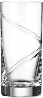 Capolavoro Set of Glasses Water made of Crystal Stemmed 350ml 6pcs