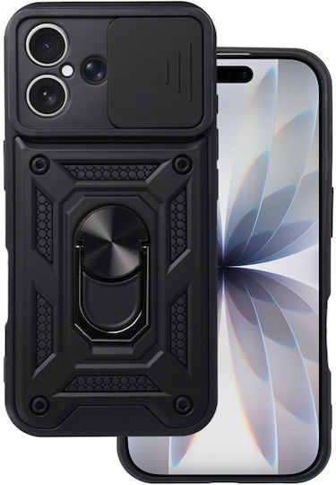 Back Cover Σιλικόνης / Πλαστικό Μαύρο (iPhone 17)