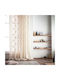 Gofis Home Perdea Cu Capse Bej 140x280cm