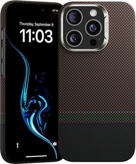 360 Full Cover Aramid Fiber Gri (iPhone 16 Pro Max)